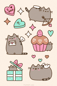 yours truly GIF by Pusheen