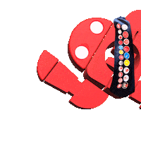 Boy Scout Robot Sticker by MoonMakers