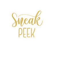 Behind The Scenes Gold Sticker