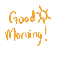 incido happy good morning sun morning Sticker