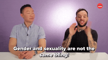 Gender And Sexuality Are Not The Same