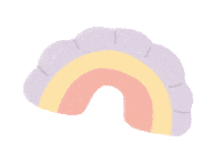 Rainbow Pasta Sticker