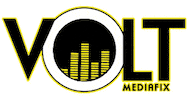 voltmediafix logo volt eq voltmediafix Sticker