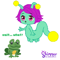 No Way What Sticker by ShimmertheGlowworm