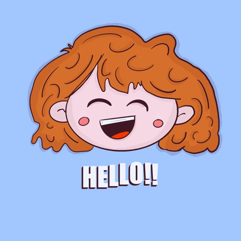 Sez_a1 giphygifmaker happy smile hello GIF