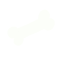 Sheepadoodled bone dog toy dog bone sheepadoodle Sticker