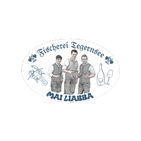 fischereitegernsee cheers bayern prost lobster Sticker