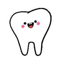 Teeth Tooth Sticker by kawaiiumis