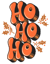 Ho Ho Ho Christmas Sticker