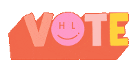 helloluckycards vote protest mail stamp Sticker