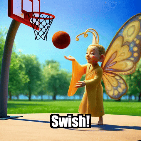 Fun Basketball GIF by BuddhaFlyJourney