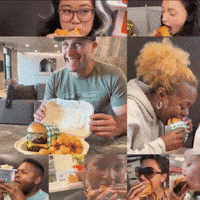 Eating GIF by Kokumi Burger