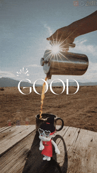 Gm Gif GIF by Zhotcita