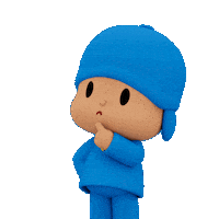 Point Think Sticker by Pocoyo