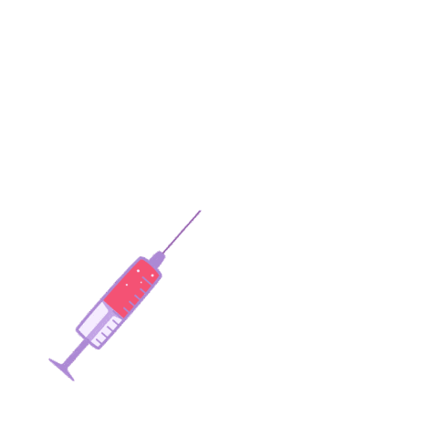 Vacina Syringe Sticker by Imunovida Vacinas