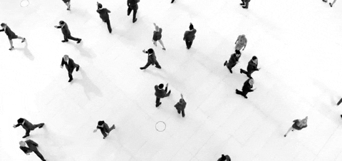 black and white connection GIF by OneRepublic