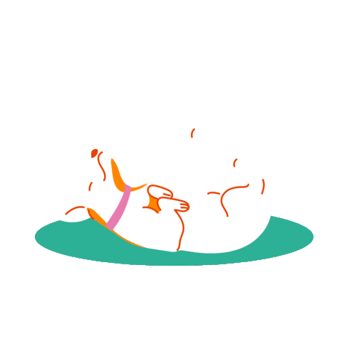 ailenbojkodg giphyupload happy dog feliz Sticker