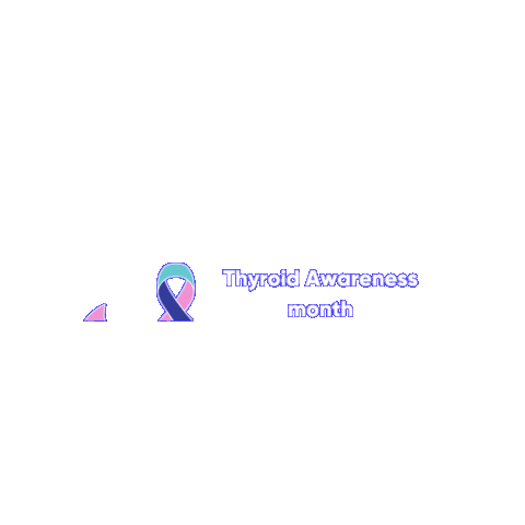 Thyroid Hypothyroidism Sticker by ThyForLife Health