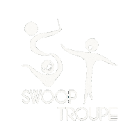 SwoopTroupe theatre theater unf swoop troupe Sticker