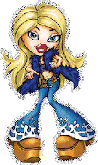 blonde STICKER