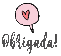 Obrigado Sticker by Conviteria Com Amor