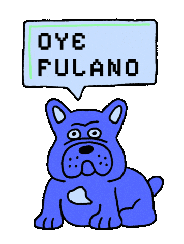 Dog Text Sticker by robe.prieto