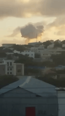 Powerful Blast, Gunfire Heard in Somali Capital Mogadishu