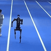 Robot Falling Over GIF by Respective