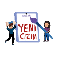 Cizim Gonderi Sticker