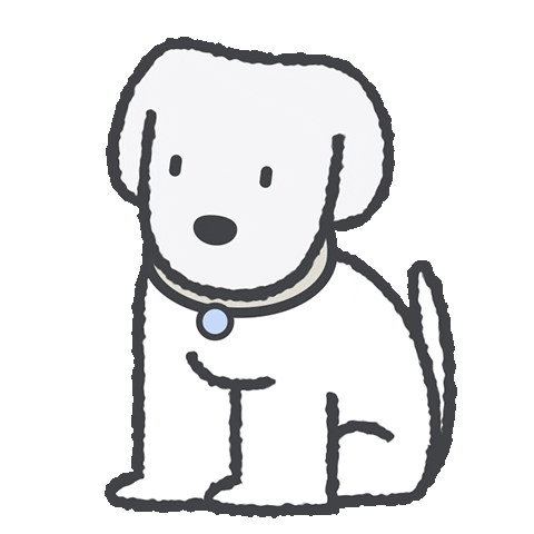 Good Boy Dog Sticker by subtlestrokes