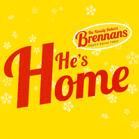 BrennansBread_Ireland christmas snow home welcome GIF