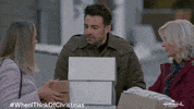 Shocked Christmas GIF by Hallmark Channel