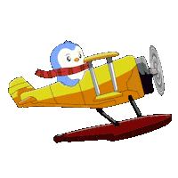 Flying Fly Away Sticker by Pudgy Penguins