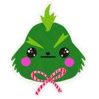 The Grinch Christmas Sticker