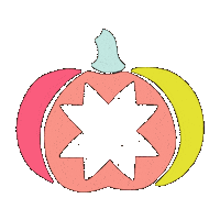 kpcreates fun pumpkin kpcreates rainbowcolors Sticker