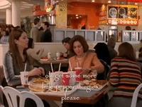 season 4 eating GIF by Gilmore Girls 