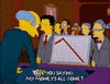 Shocked Season 8 GIF by The Simpsons