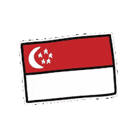 National Day Singapore Sticker by The Singaporean Dream