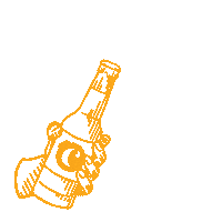 Party Celebrating Sticker by El Mural