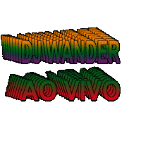 wandesound recordação anos 70s 80s 90s agora ao vivo mixando as melhores Sticker