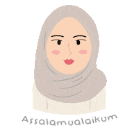 Women Hallo Sticker
