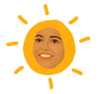 Sun Morning Sticker