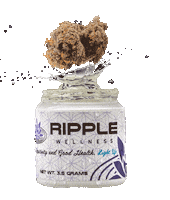 rippleWellness smoke 420 lit cannabis Sticker