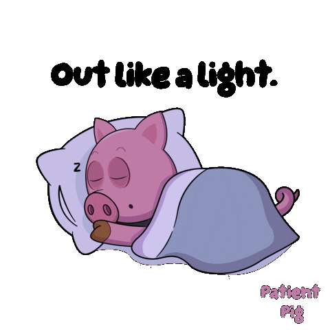 Sleepy Lights Out Sticker by VeeFriends