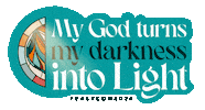 feastconference light sparkle worship darkness Sticker