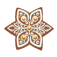 Christmas Cookie Eating Sticker