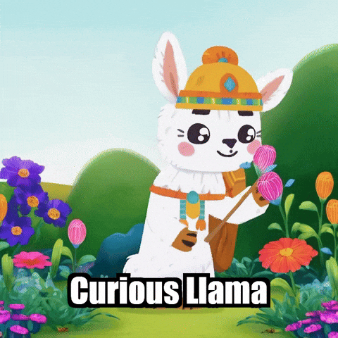 Llamaozicharacter GIF by Llamaozi