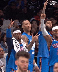 Lets Go Basketball GIF by OKC Thunder