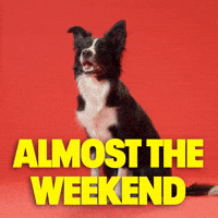 Its Friday Weekend GIF by Sealed With A GIF