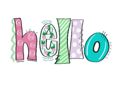 Hello World Sticker by re-fabbed